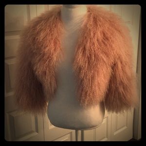 Top shop 100%wool pink blazer